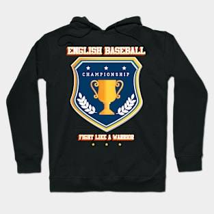 English baseball Hoodie